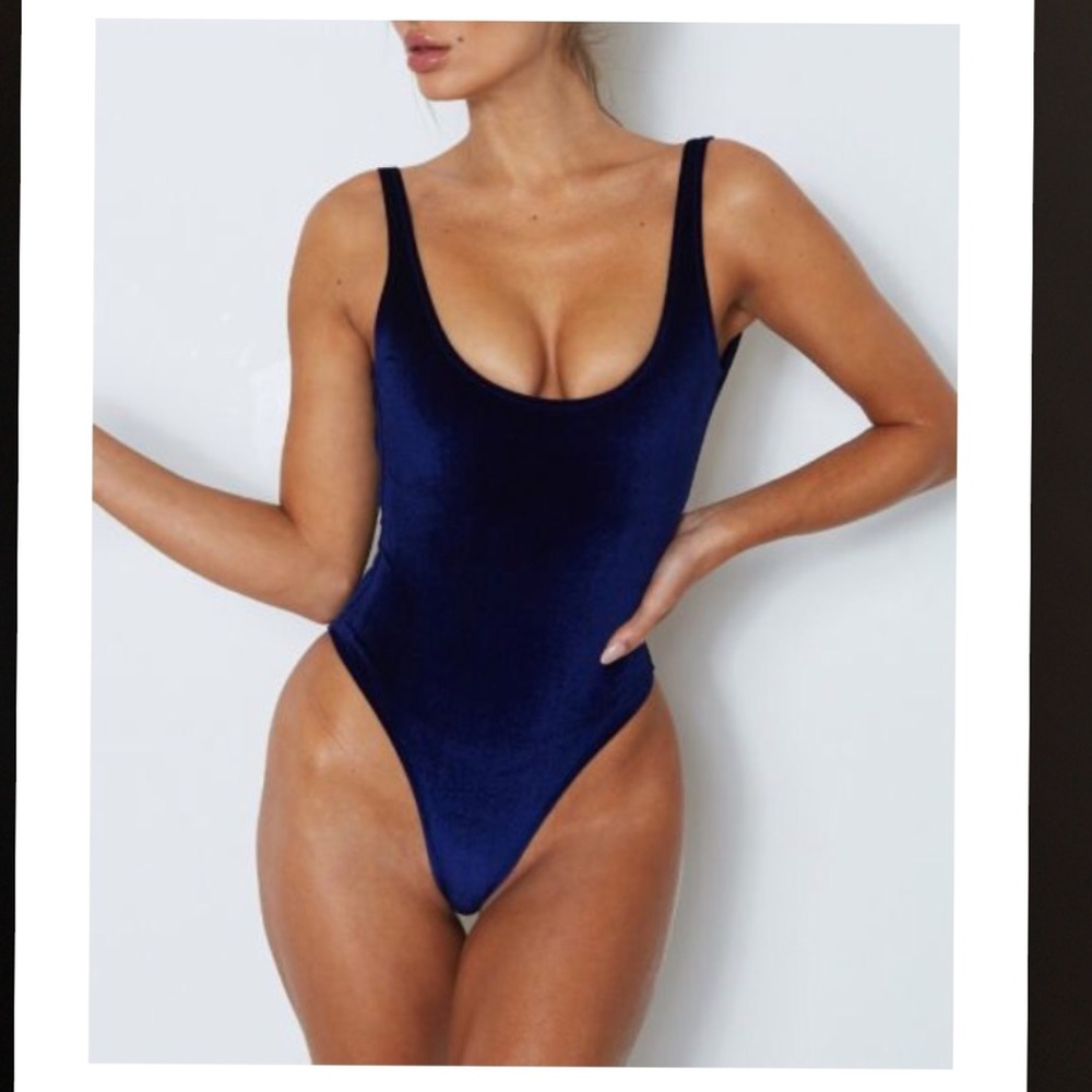 White Fox Bathing suit Navy One piece